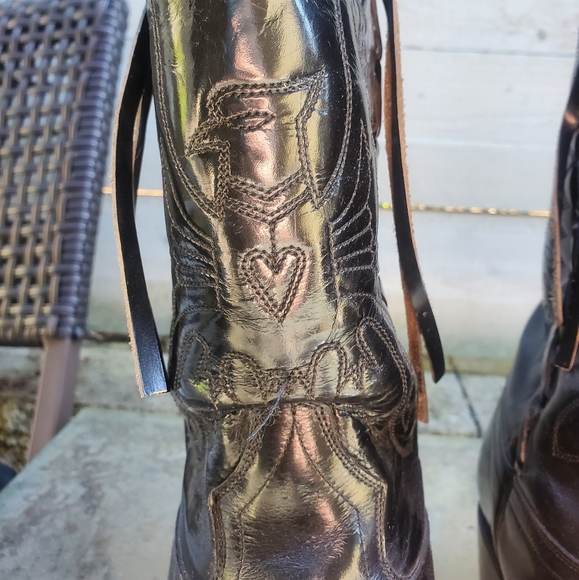 VNTG MX REBELDE COWBOY BOOTS - Picture 2 of 11